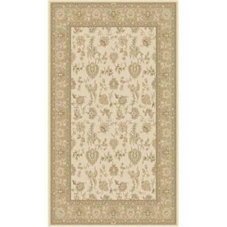DYNAMIC RUGS Brilliant Rectangular Rug- Ivory - 2 ft. 9 in. x 11 ft. 6 in. BR2127226121